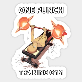 One Punch Lifting Black Holes! Sticker